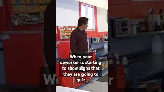 there will be signs when I will be leaving #shorts #funny #mechanic #memes #work #comedy