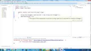 Java Tutorial 9: Hello Arrays and ArrayLists!