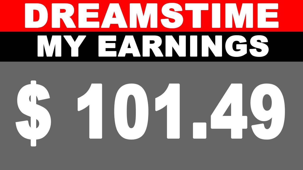 Dreamstime My Earnings July 2020 Youtube