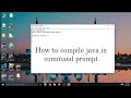 How to run and compile very simple Java |Hello World | Program with Command Prompt and Notepad