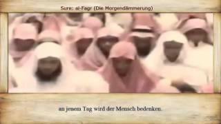 Surah Al Fajr-German