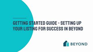 Getting Started Guide - Setting Up Your Listing For Success