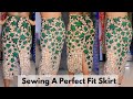 Updated : Sewing A  Perfect Fit Skirt Using The Hip Allocation Method , Detailed Steps