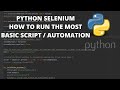 How to Run Selenium Python Mac for Absolute Beginners.