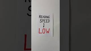 How to Increase Reading Speed? (2X Faster🔥) #study #reading