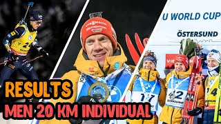 Roman Rees, Justus Strelow 1-2 in Oestersund 20 km