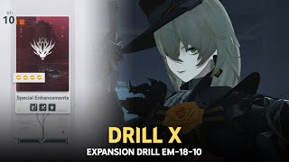 Expansion Drills: Drill X EM-18-10 Clear | GFL 2 : Exilium