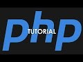 PHP Tutorial Introduction - Learn PHP Programming