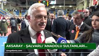 AKSARAY - Şalvarlı, 'Anadolu Sultanları' takımı, Kuzeyboru takımı ile dostluk maçı yaptı (VİDEO ...