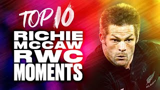 🤩 All Blacks All Star 💪 Top 10 Richie McCaw RWC Moments