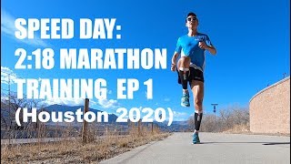 TRAINING FOR A 2:18 MARATHON 2020! HOUSTON OTQ ATTEMPT EP 1. Sage Canaday Running