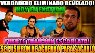 ¡HOY EN EXATLON🔥 NO PUEDE SER SE CONFIRMA TRAICION ROJA👉 EL ES EL VERDADERO ELIMINADO!