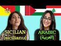 Similarities Between Arabic and Sicilian