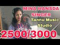 Tannu Music Studio Mina Hansda Singer  new Vlog Video #PRAKASH_SOREN_OFFICIAL