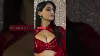 Nora Fatehi looking sizzling in red dress🔥 new video fans😍😍#shorts #nora #fashion