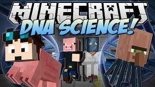 Minecraft | DNA SCIENCE! (Gain the Powers of ANY Minecraft Mob!) | Mod Showcase