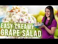 Easy Creamy Grape Salad