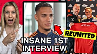 Antony Gives Amazing First Interview As A Man United Player & Says How Much This Move Means For Him