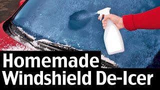 Homemade Windshield De-Icer Spray Recipe For Your Car