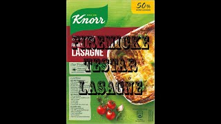 #FireMicke Testar #Knorr #Lasagne mix