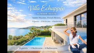 Villa Échappée | Panoramic Sea-View Retreat with Pool – Sainte-Maxime, French Riviera