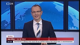 Czech TV News | Alex Mynářová, Yann Zane (Jan Zika)