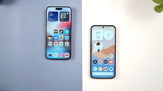 Nothing OS 3.0 vs iOS 18 Animations and Speed Test