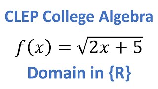 CLEP College Algebra – How To Pass In 2025!