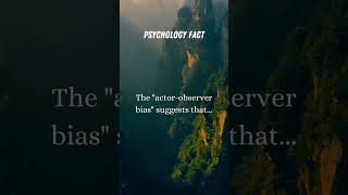 Understanding Bias in Behavior! #shorts #psychologyfacts #subscribe