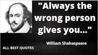 ALL BEST WILLIAM SHAKESPEARE QUOTES | MOTIVATIONAL QUOTES