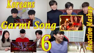 GARMI SONG Reaction By Foreigners - Koreans - Korean dost, DoDong Island, Korean Men - Mashup Part 6