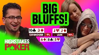 Antonio Esfandiari Bluffs Mike Matusow & Phil Laak | High Stakes Poker