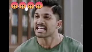 Allu Arjun Angry Mood Off Status Video | New WhatsApp Status Video 2021