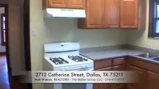 2712 Catherine Street, Dallas, TX 75211