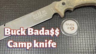 Buck Bada$$ Camp Knife Review (the Hoodlum)