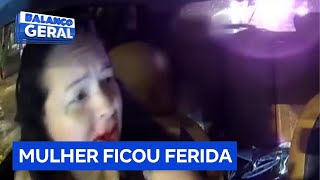 Família é atacada por ladrão, que se assusta com mensagem e aborta plano de roubar celular