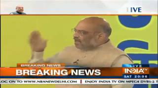 Shri Amit Shah on India TV Samwad