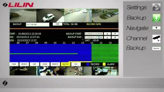 ENG | Basic NVR touch backup tutorial (With Audio Description)