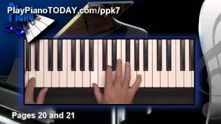 How to play the three most common 7th chords on Piano
