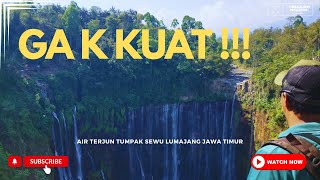 Saya menyerah | Fisik Lemah dilarang keras turun ke air terjun Tumpak Sewu.