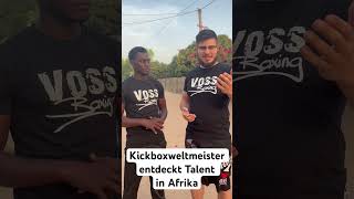 Tobias Voss entdeckt Talent in Afrika #boxing #gambia