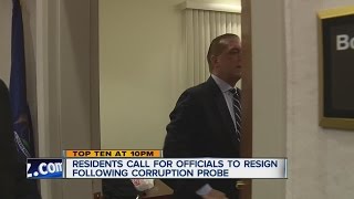 Residents call for Macomb Township official following corruption probe