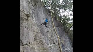 河又 ドラゴンストリート (5.11d) climber はるたろう