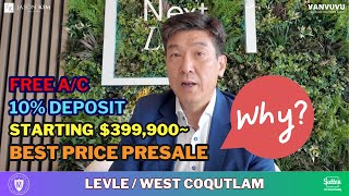 Why? Best priced Presale 'LeveL' in West Coquitlam