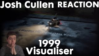 A song like this shouldn't have this catchy a chorus! | JOSH CULLEN - '1999' Visualizer REACTION