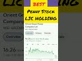 best penny stock with lic holding penny stock pennystock topstocks beststockstobuynow stocks