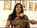 painting on seashells artist sreeja kalappurakkal s exhibition at lalithakala akademi thrissur