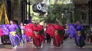 わいわい踊ろう会（四日市よさこい祭り2024）一番街パレード会場【公園通り】