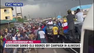 Governor Sanwo-Olu Rounds Off Campaign In Alimosho