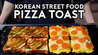 Korean Pizza Toast | Anything With Alvin